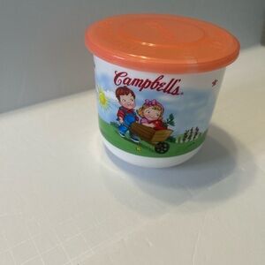 Campbell's Kids Orange Lid Container